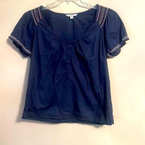 Navy Blouse